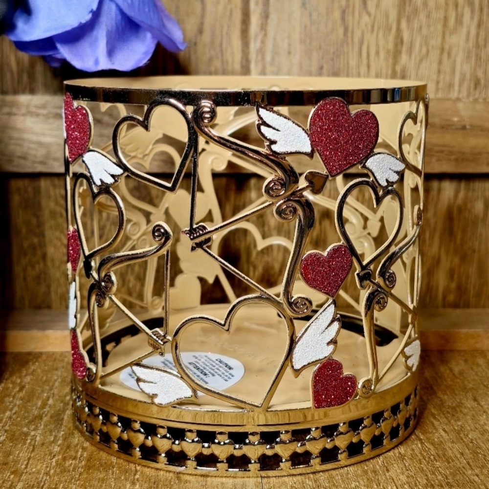 Bath & Body Works Valentine's Day Cupid Bow Candle Holder